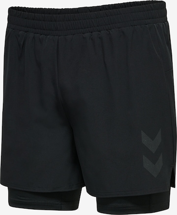 Hummel Regularen Športne hlače 'Force' | črna barva
