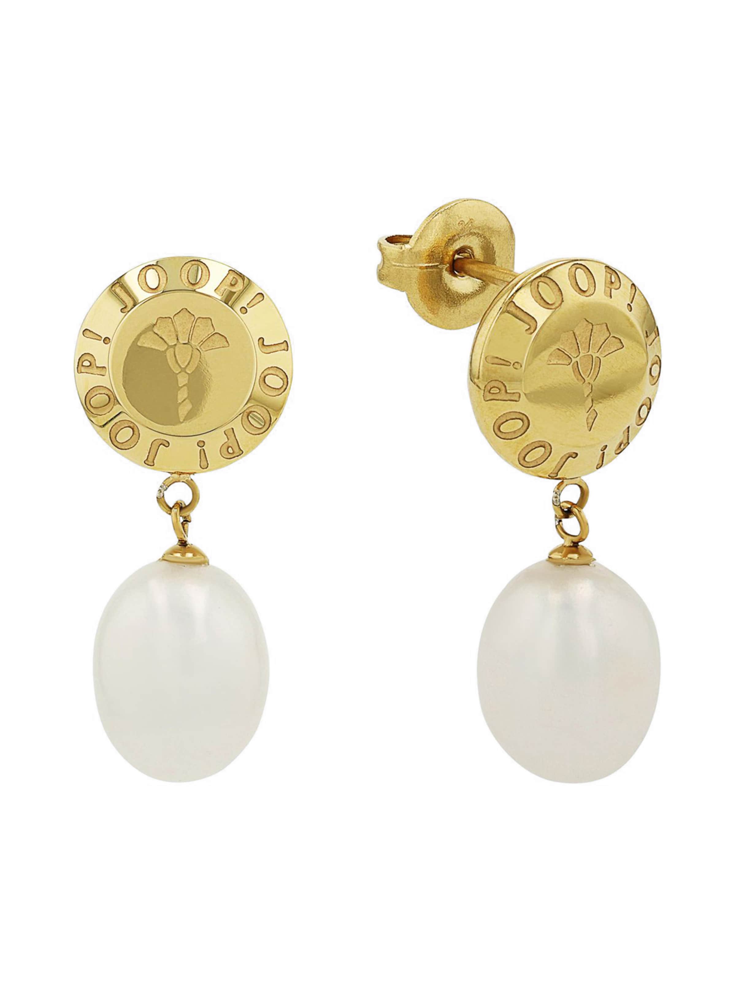 Boucles d'oreilles JOOP! en or : devant