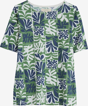 Maglietta 'Poisson' di Seasalt Cornwall in verde: frontale