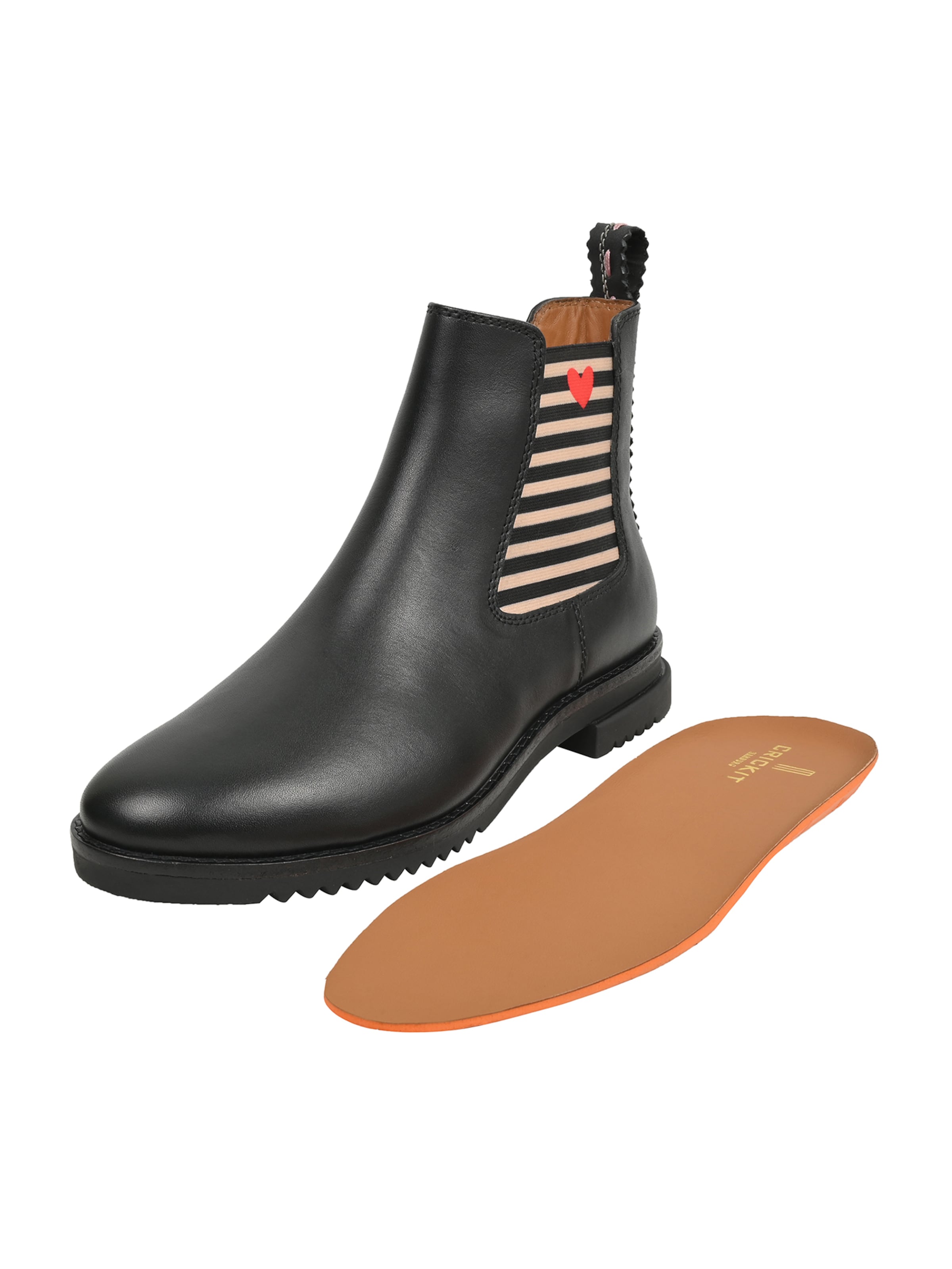 Crickit Chelsea Boots ' UNNA ' in Black