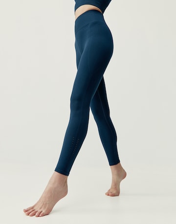Born Living Yoga Skinny Sports trousers ' India ' in Blue