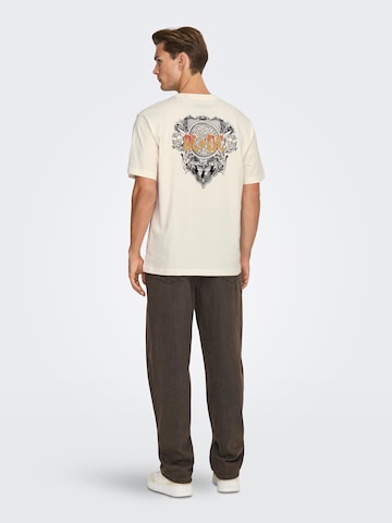 smėlio Only & Sons Marškinėliai 'ONSACDC'