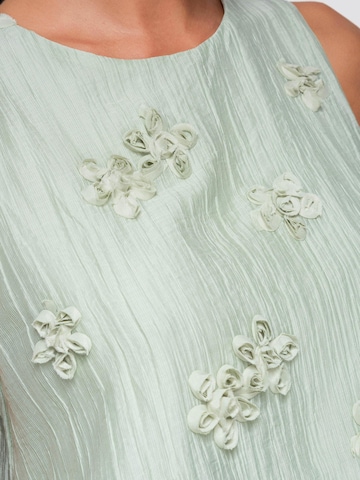 Camicia da donna di Ombre in verde
