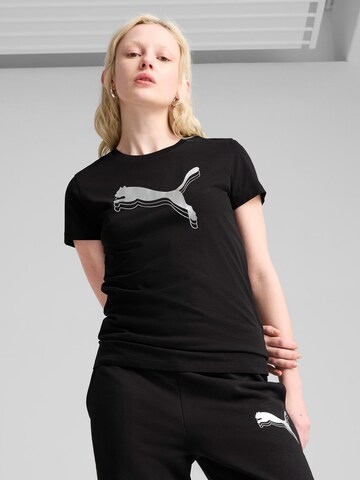 Maglia funzionale 'ESS' di PUMA in nero: frontale