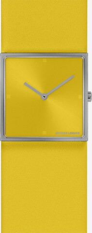 Jacques Lemans Analog Watch in Yellow: front