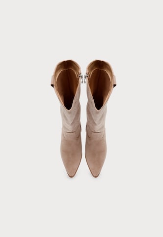 Bottes de cowboy Hailys en beige