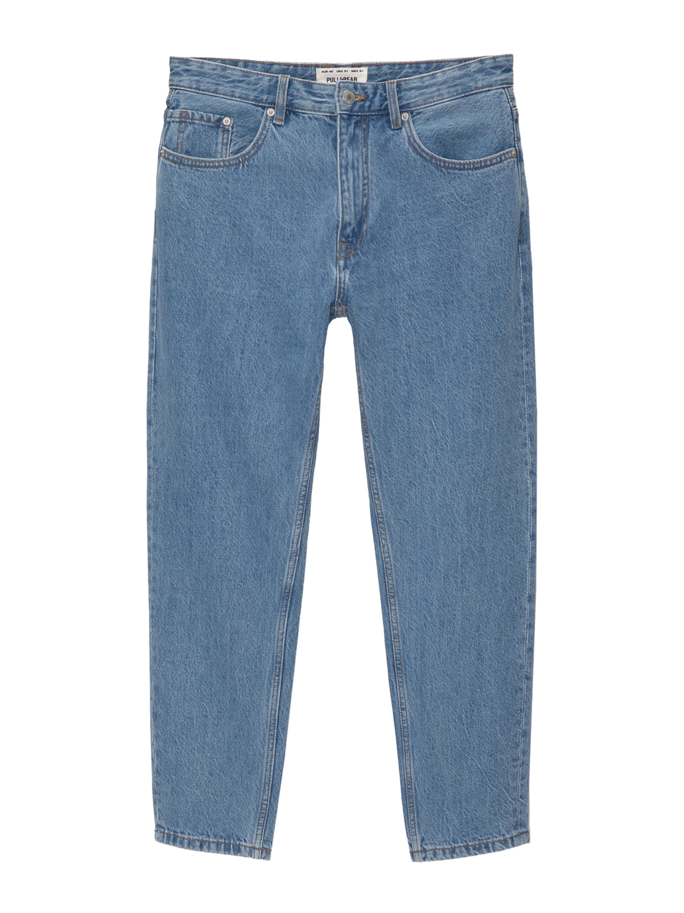 regular Jeans di Pull&Bear in blu: frontale