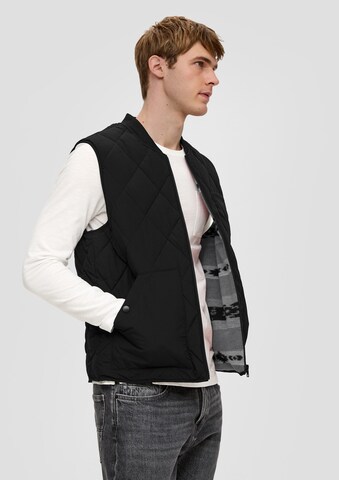 s.Oliver Bodywarmer in Zwart: voorkant