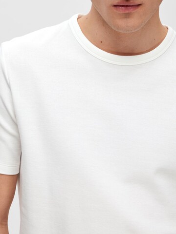 SELECTED HOMME T-shirt i vit