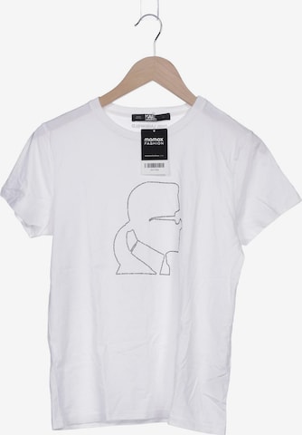 Karl Lagerfeld T-Shirt M in Weiß: predná strana