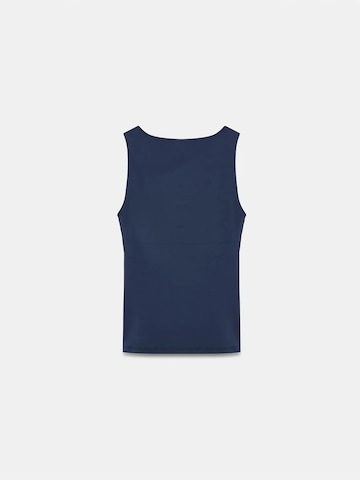 Top di Dilvin in blu