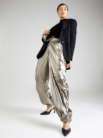 Sofie Schnoor Ohlapna forma Kargo hlače | rjava barva