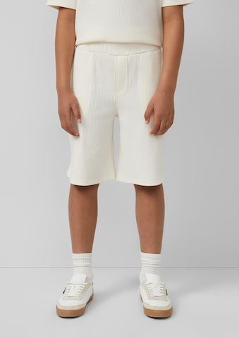 Regular Pantalon s.Oliver en beige : devant