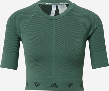 ADIDAS SPORTSWEAR Sportshirt 'Aero ' in Grün: predná strana