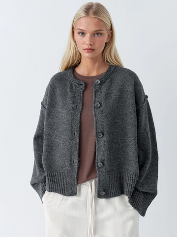Hiccup Knit Cardigan in Grey