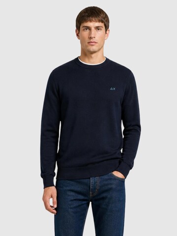 SUN68 Pullover 'K36101' i blå