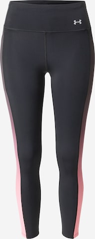 UNDER ARMOUR Skinny Urheiluhousut 'UA Velociti' värissä musta: etupuoli