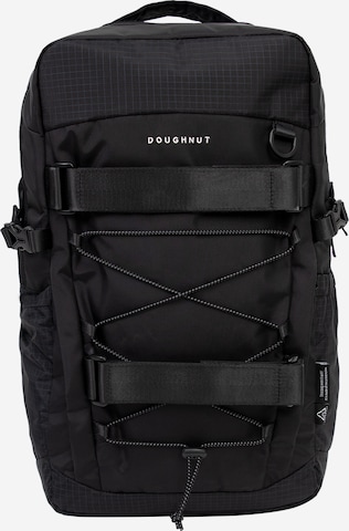 Doughnut Backpack 'Roaming Street Cruise' in Black: front