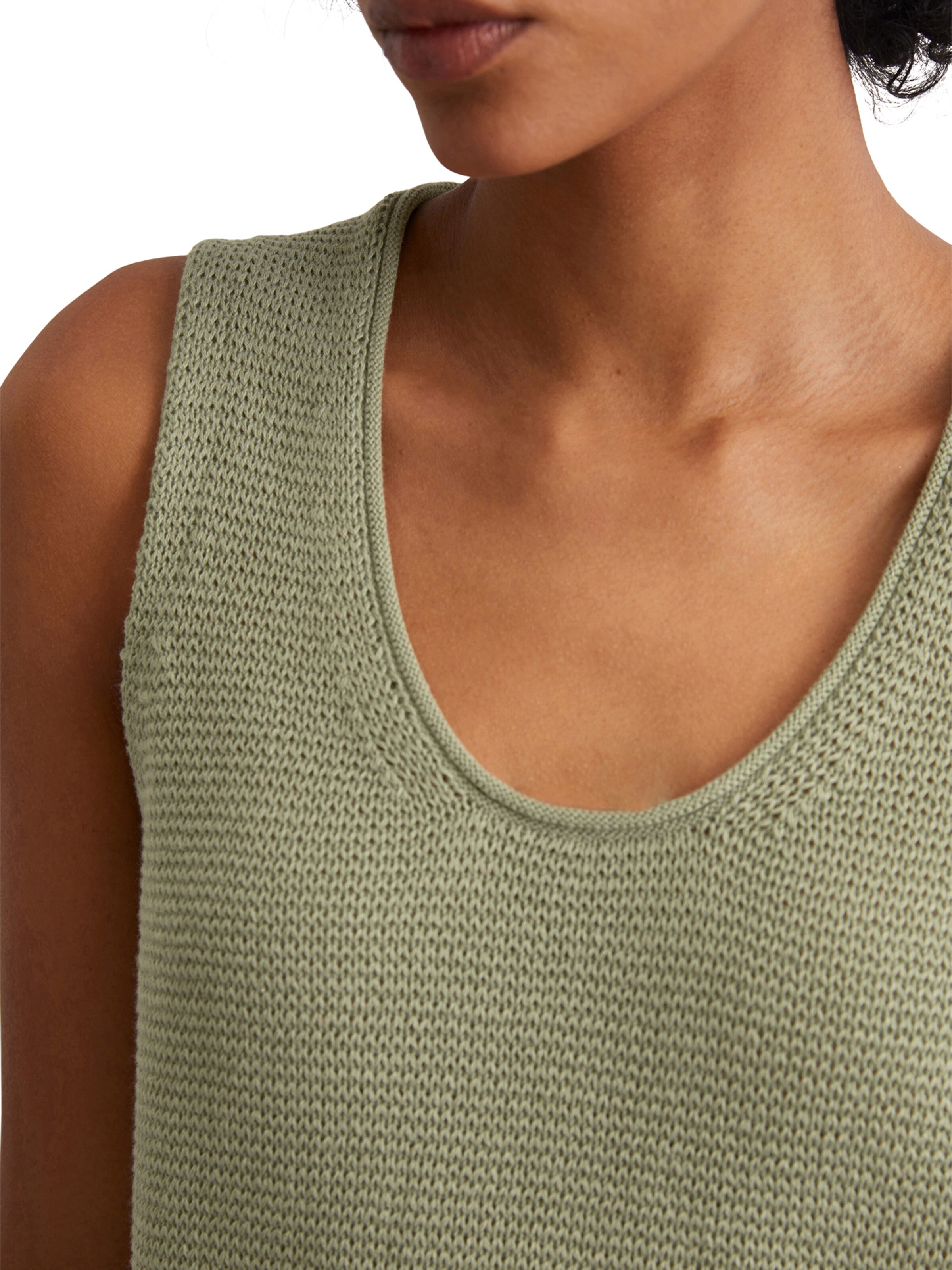 Marc O'Polo Stricktop in Grün