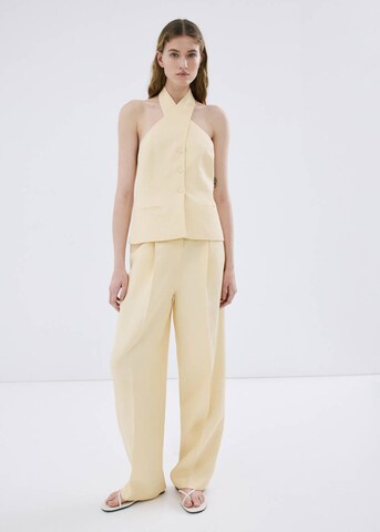 MANGO Top 'Martini' in Yellow