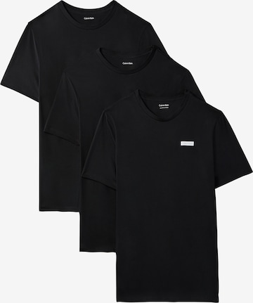Calvin Klein Underwear Нательная майка в Черный: спереди