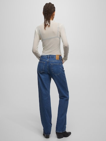 Pull&Bear Regular Jeans in Blauw