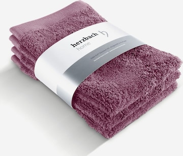 Herzbach home Set in Purple: front