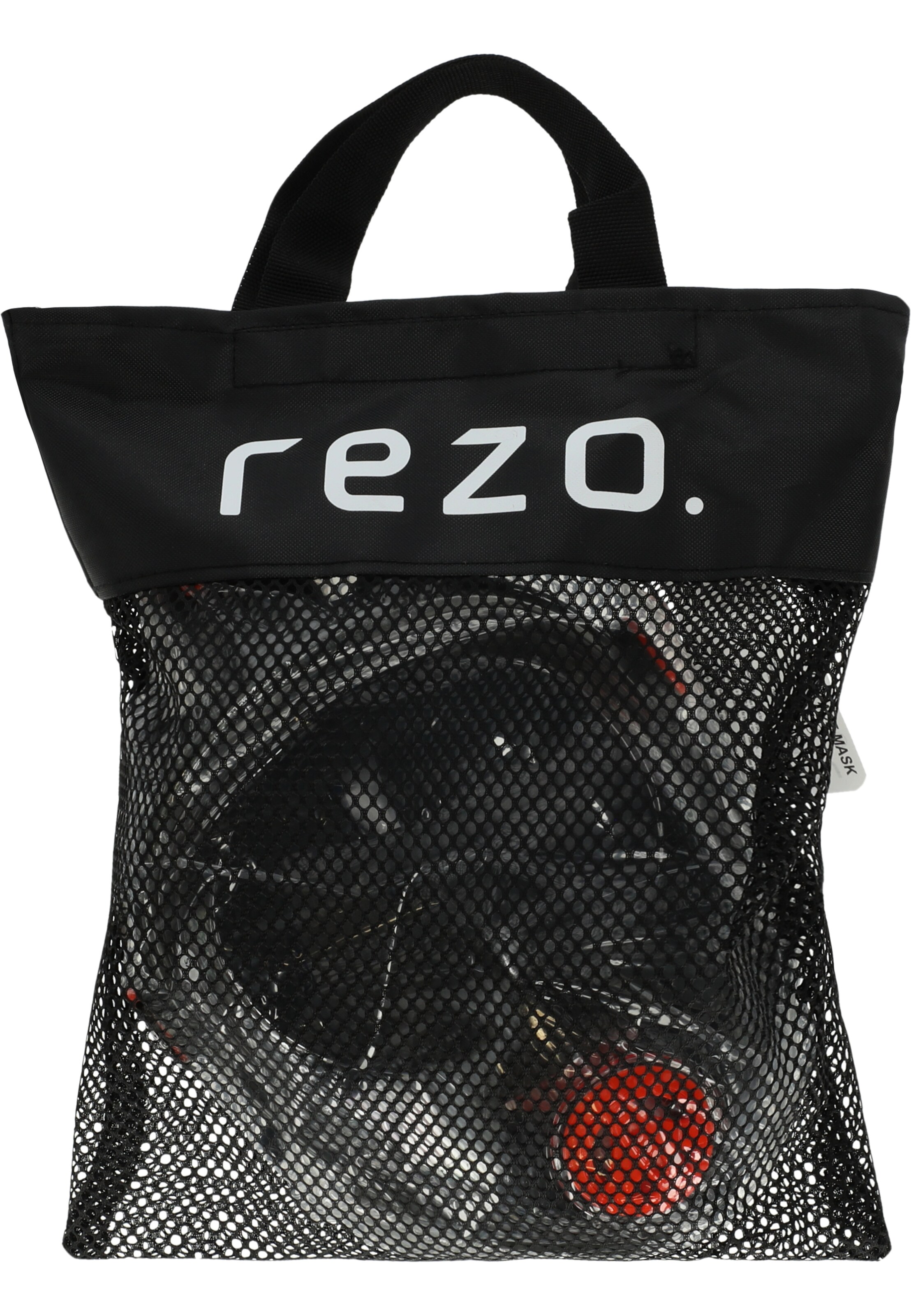 Rezo Schnorchel-Set 'Bullhead' in Schwarz