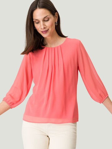 Camicia da donna di zero in rosa: frontale