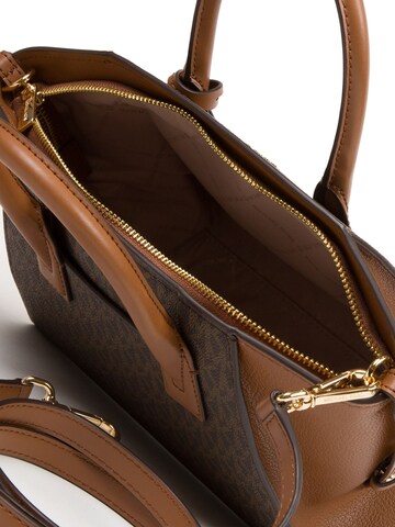 Borsa a mano 'Avril Small Top-Zip  Satchel' di Michael Kors in marrone