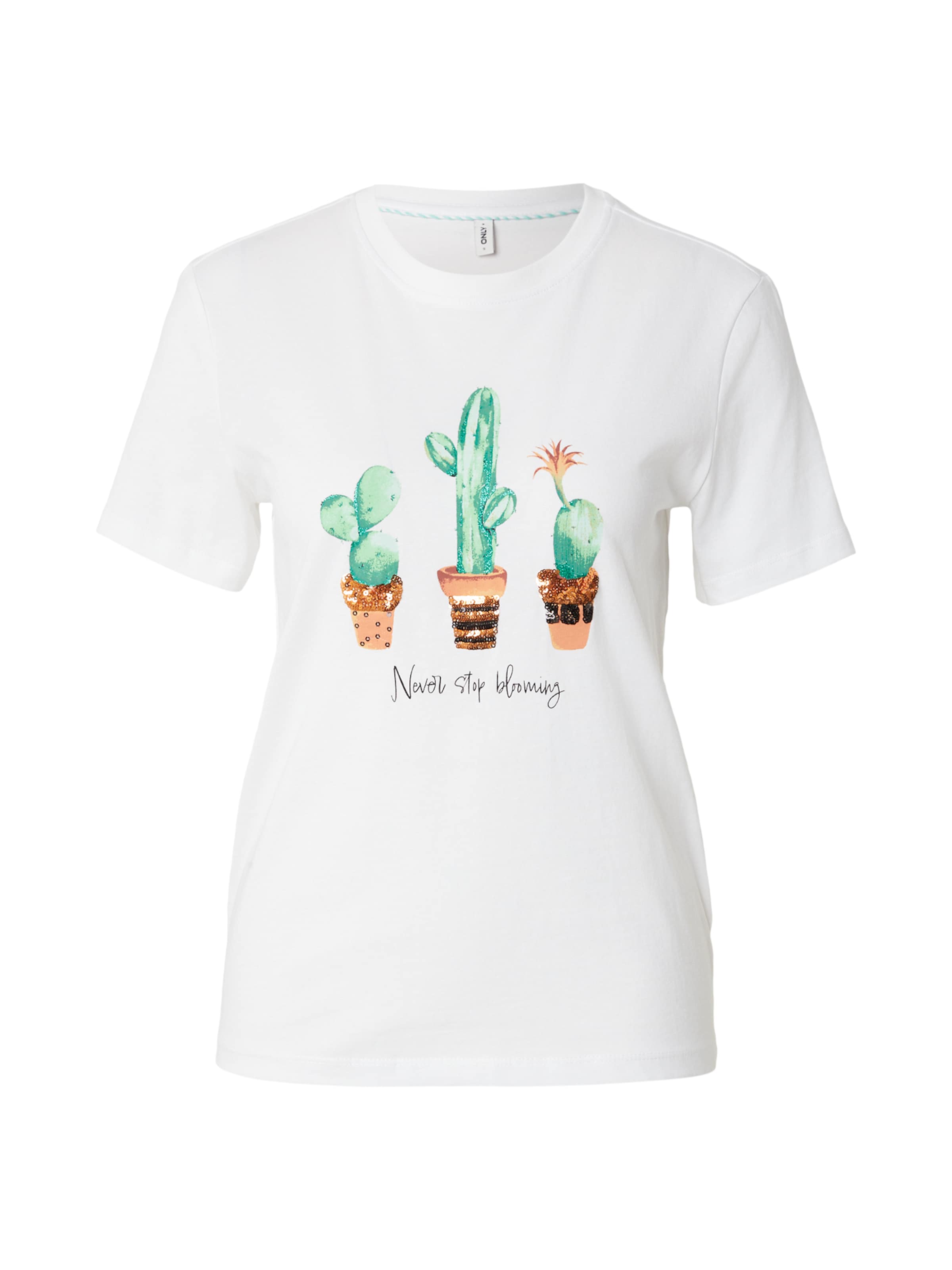 ONLY Póló 'ONLKITA' - fehér: elől