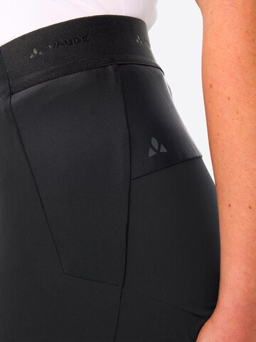 VAUDE Regular Outdoorbroek 'Kuro' in Zwart