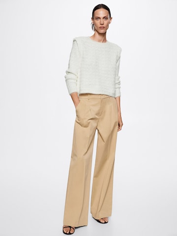 Pull-over 'SNOWY' MANGO en beige