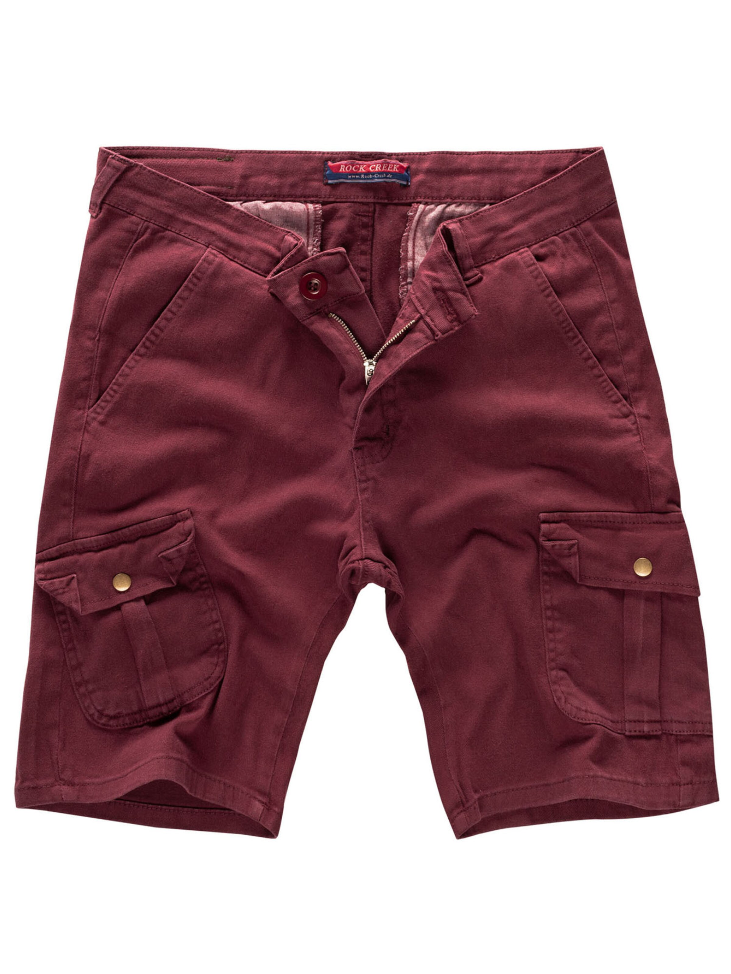 Rock Creek Shorts in Rot: Vorderseite