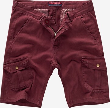 Rock Creek Regular Cargo Pants in Red: front