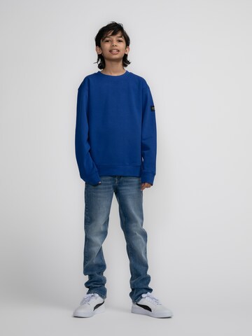 Petrol Industries Sweatshirt 'Stony River' in Blauw