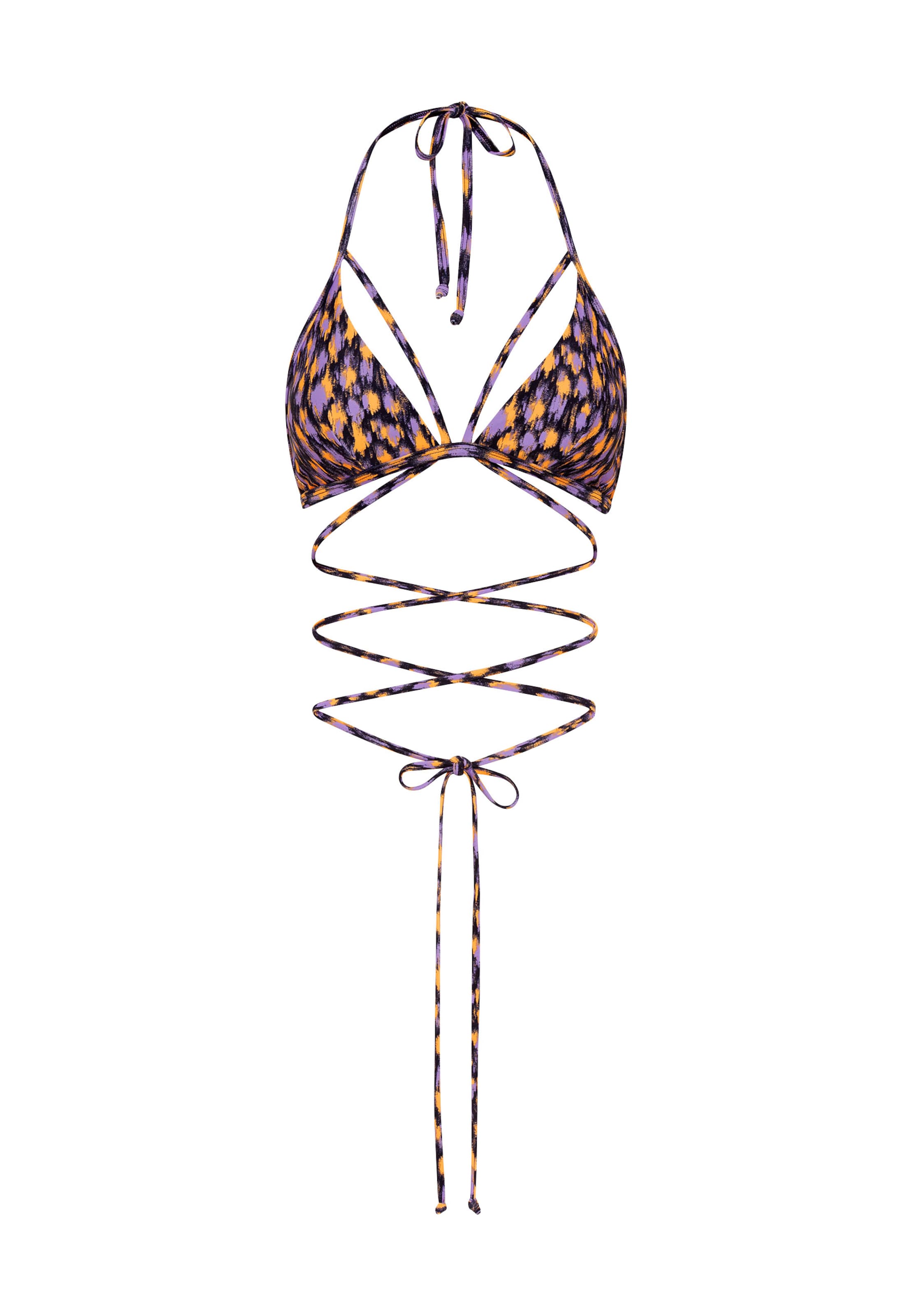 LSCN by LASCANA Triangel Bikinitop 'Lavista' in Schwarz: Vorderseite