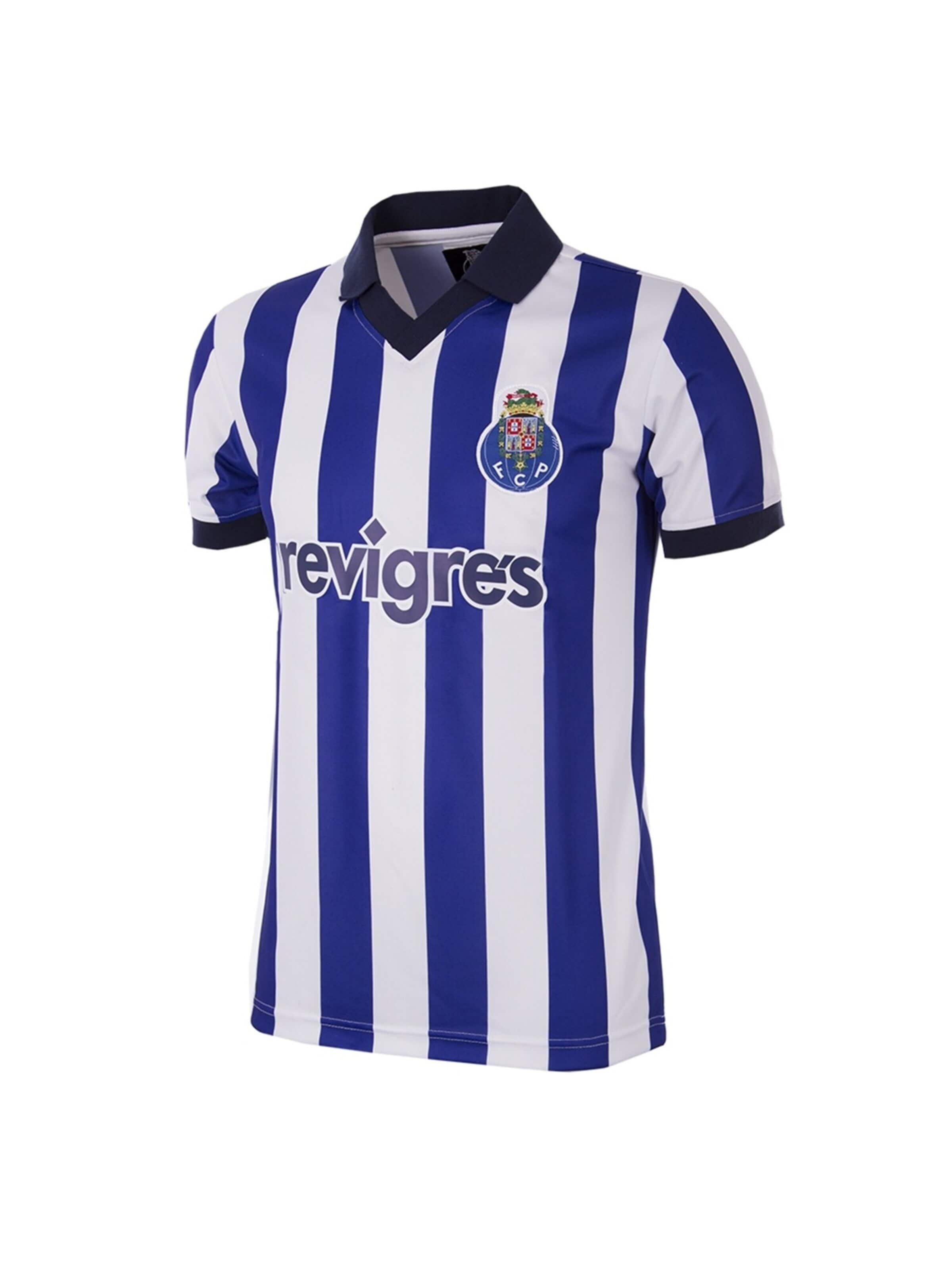 Copa Jersey 'Retro FC Porto 2002' in Blue: front