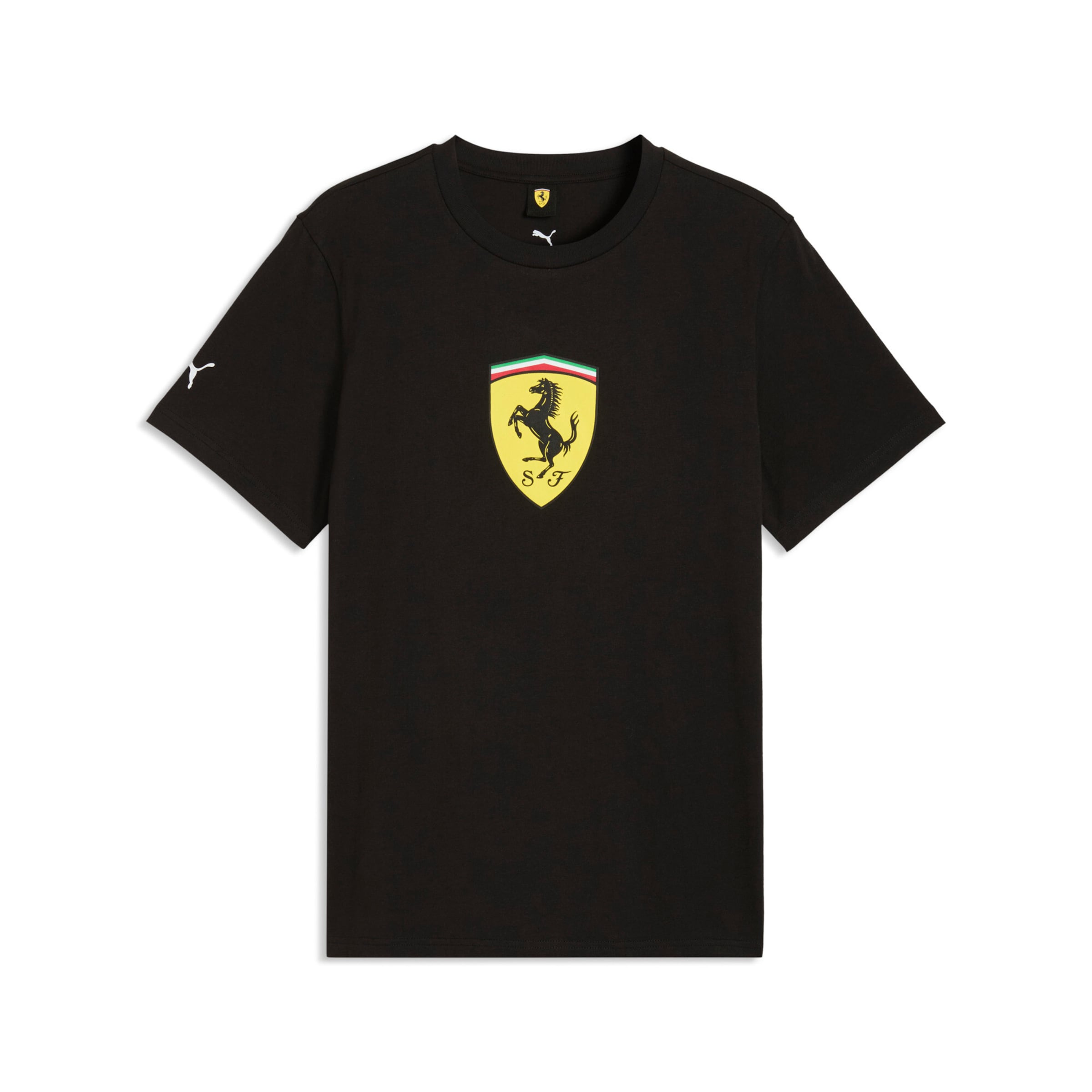 PUMA Funktionsshirt 'Scuderia Ferrari' in Schwarz: Vorderseite