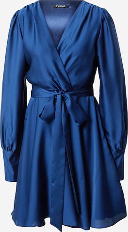 SWING Obleka | modra barva: sprednja stran