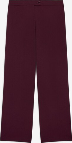 Fiorella Rubino Broek in Rood: voorkant