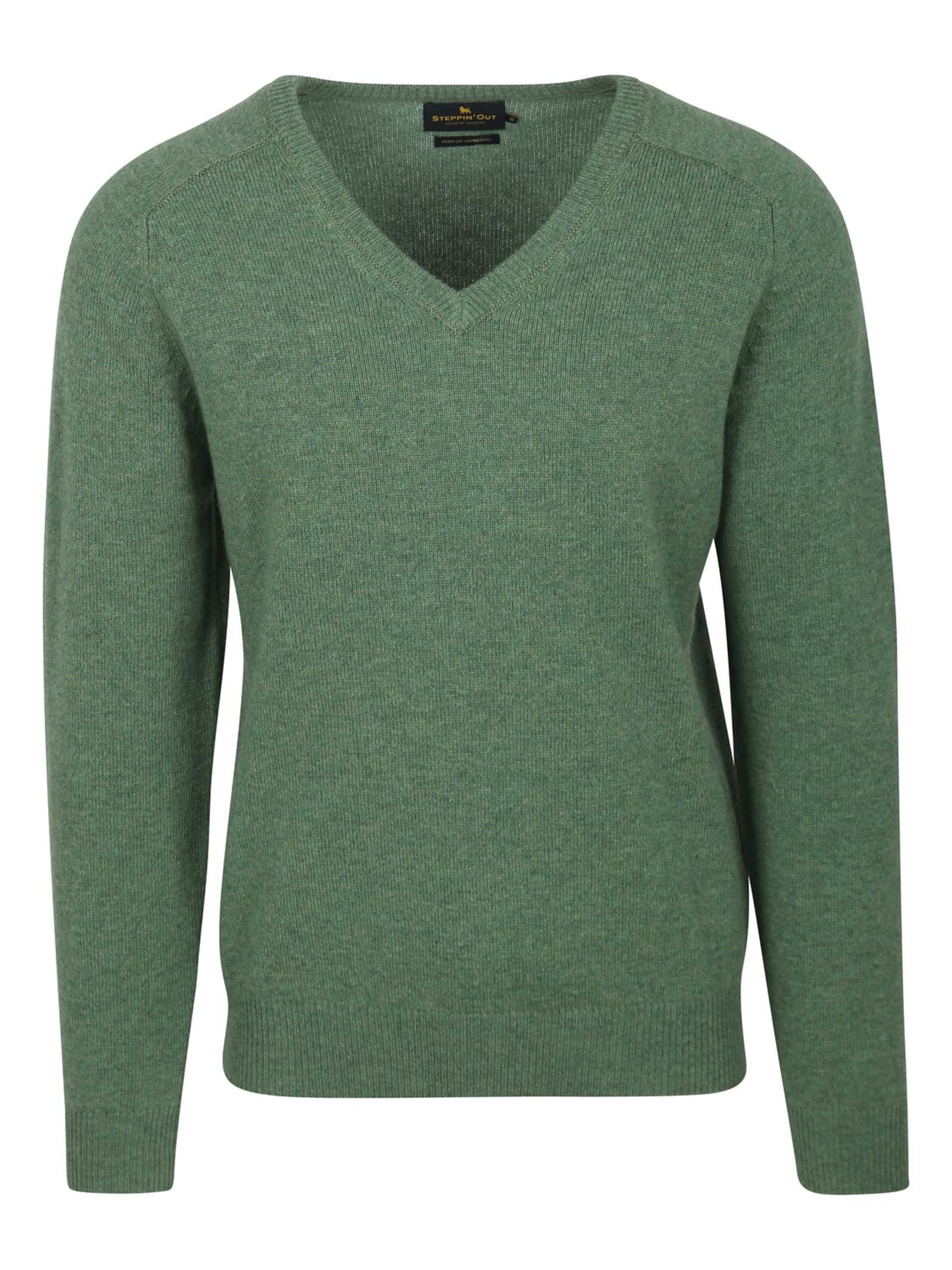Steppin' out Sweater in Green: front