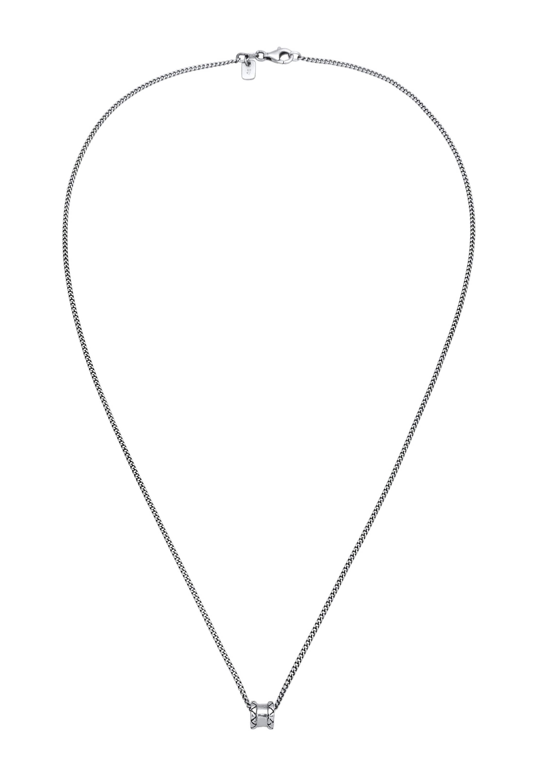 KUZZOI Ketting in Zilver: voorkant