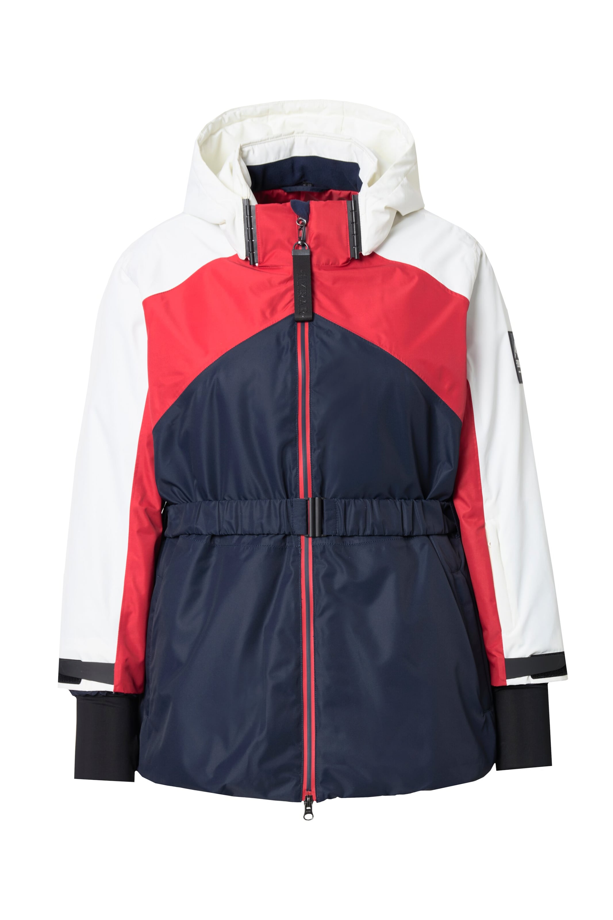 Ulla Popken Functionele jas in Blauw: voorkant