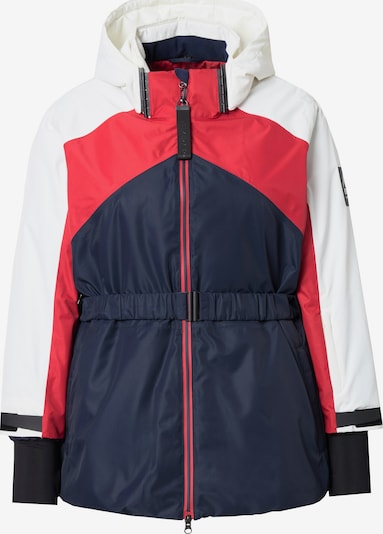 Ulla Popken Funktionsjacke in XL-XXL in marine / rot / weiß, Produktansicht