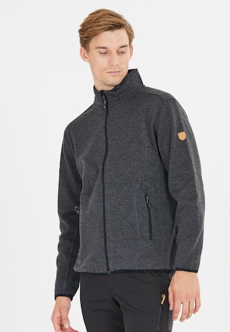 Whistler Fleece Jacket in Grey: front