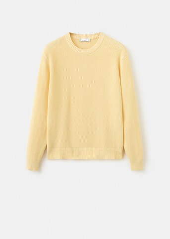 MANGO MAN Sweater 'Salsa' in Yellow