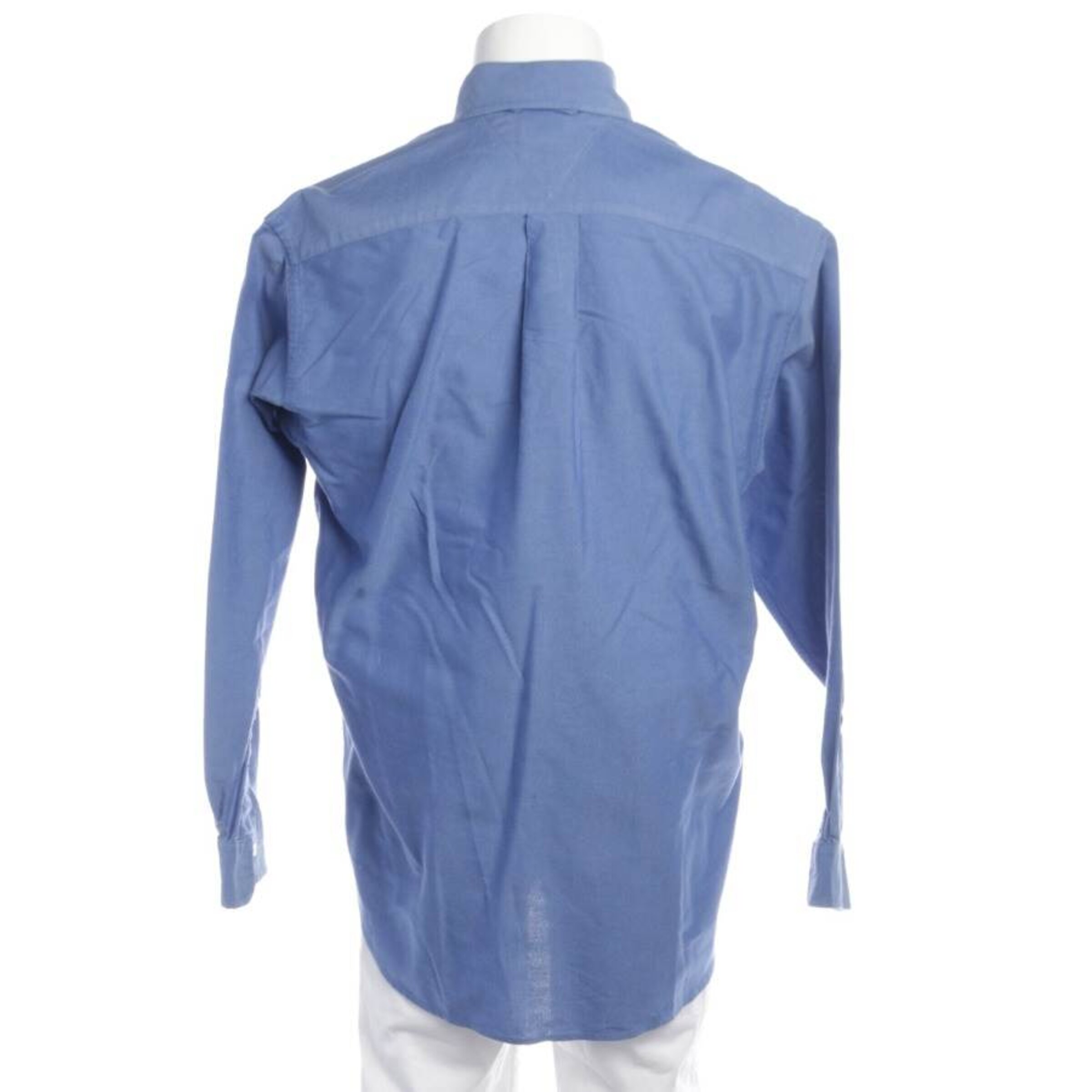TOMMY HILFIGER Button Up Shirt in S in Blue