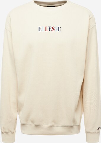 ELLESSE Sweatshirt 'Micoli' in Wit: voorkant