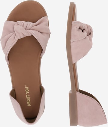 ABOUT YOU Sandal 'Denise' in Beige